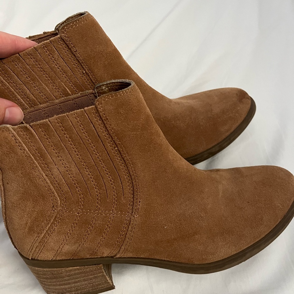 Franco Fortini Brown Suede Heeled Boots